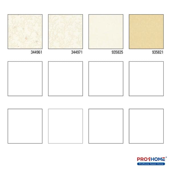 Non woven-tapet natur Profhome 344961-GU lätt texturerad glansigt mönster matt bakgrund färg beige guld grädde 7,04 m2