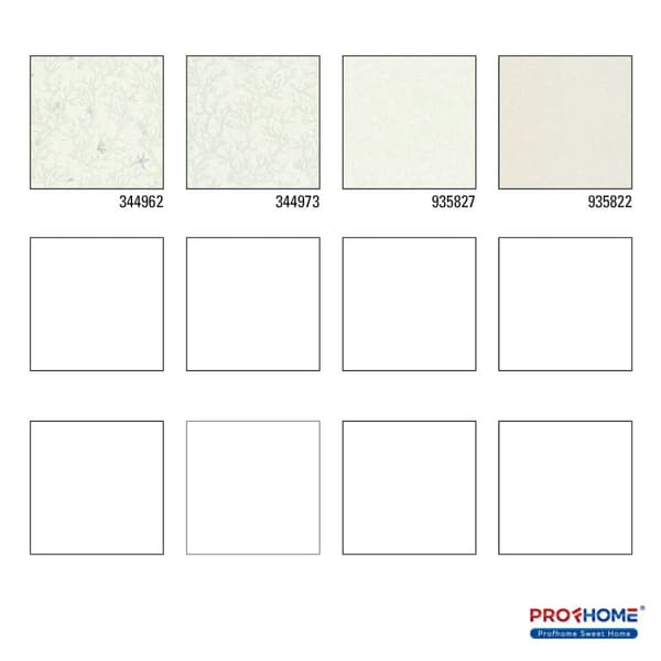 Non woven-tapet natur Profhome 344962-GU lätt texturerad glansigt mönster matt bakgrund färg grön silver 7,04 m2
