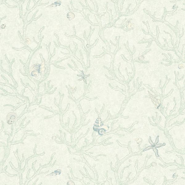 Non woven-tapet natur Profhome 344962-GU lätt texturerad glansigt mönster matt bakgrund färg grön silver 7,04 m2