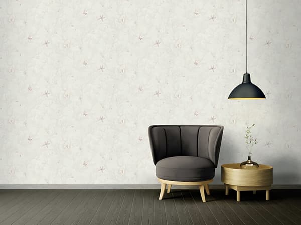 Non woven-tapet natur Profhome 344964-GU lätt texturerad glansigt mönster matt bakgrund färg violett brons grå 7,04 m2