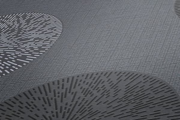 Non woven-tapet geometrisk Profhome 347713-GU lätt texturerad matt färg grå 5,33 m2