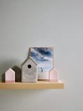 Miniatyrbild 4 av 5: Non woven-tapet uni kulör Profhome 347722-GU lätt texturerad matt färg grå 5,33 m2