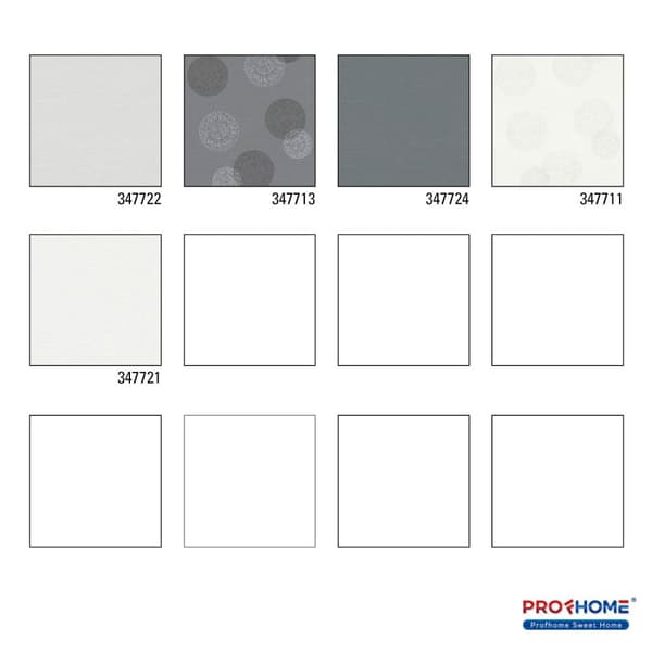 Non woven-tapet uni kulör Profhome 347722-GU lätt texturerad matt färg grå 5,33 m2