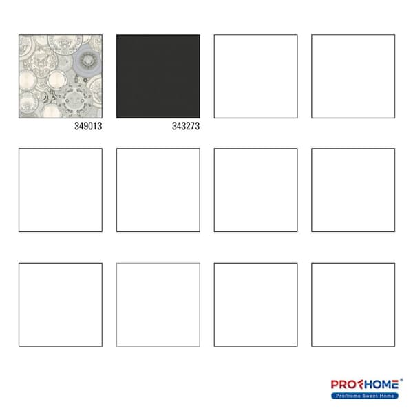 Non woven-tapet grafisk Profhome 349013-GU lätt texturerad glansigt färg silver grå vit 7,04 m2