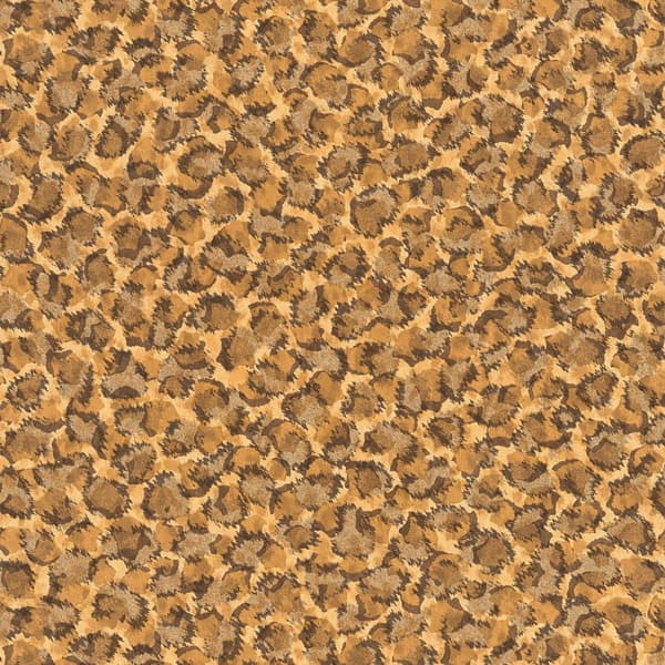 Non woven-tapet leopardfläckar Profhome 349023-GU slät matt färg brun orange brons 7,04 m2
