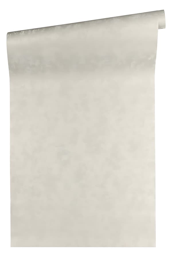 Non woven-tapet uni kulör Profhome 349035-GU lätt texturerad glansigt färg grå 7,04 m2
