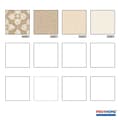 Miniatyrbild 6 av 6: Non woven-tapet ornament Profhome 349041-GU lätt texturerad glansigt mönster matt bakgrund färg beige vit grädde 7,04 m2