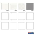 Miniatyrbild 7 av 8: Non woven-tapet uni kulör Profhome 349323-GU slät matt färg vit 5,33 m2