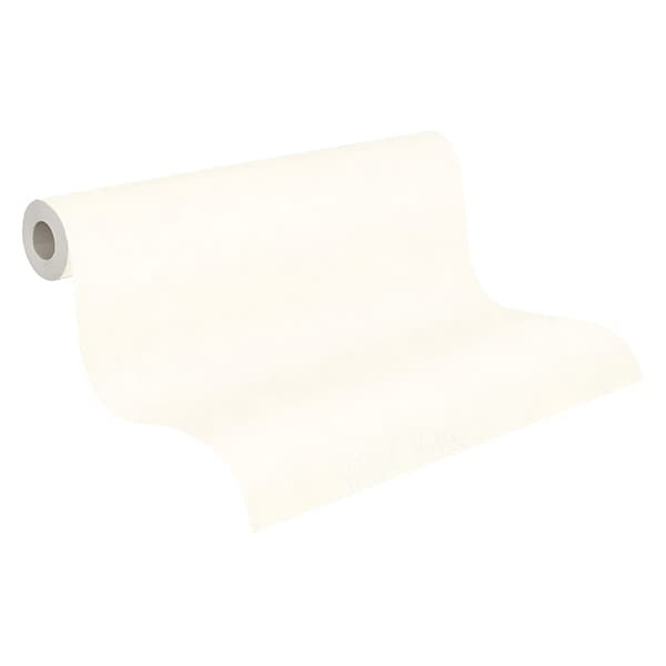 Övermålningsbar tapet textur Profhome 350661-GU lätt texturerad matt färg vit 22,26 m2