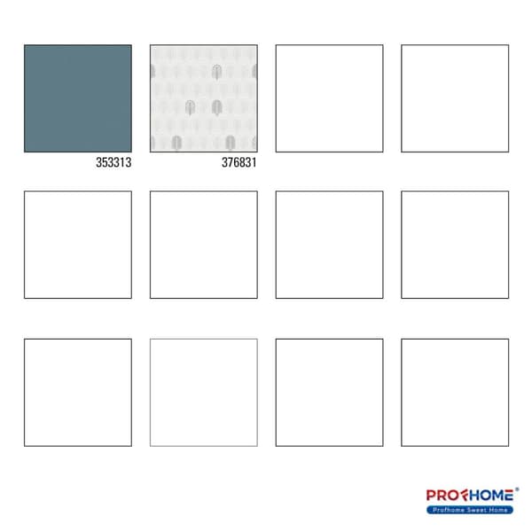 Non woven-tapet uni kulör Profhome 353313-GU slät matt färg blå 5,33 m2