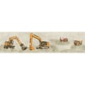 Miniatyrbild 1 av 3: Kant grafisk Profhome 358712-GU slät matt färg orange beige svart 0,65 m2