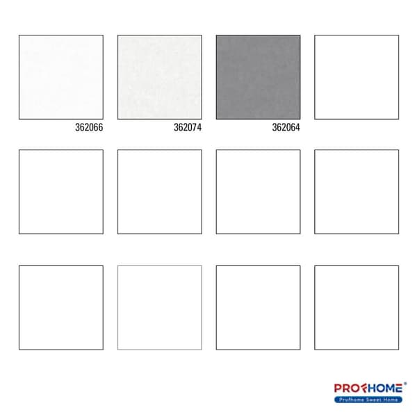 Non woven-tapet uni kulör Profhome 362066-GU slät matt färg vit 5,33 m2