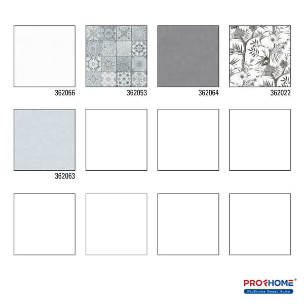 Non woven-tapet uni kulör Profhome 362066-GU slät matt färg vit 5,33 m2