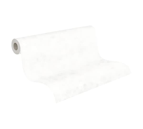 Non woven-tapet uni kulör Profhome 362074-GU slät matt färg vit 5,33 m2