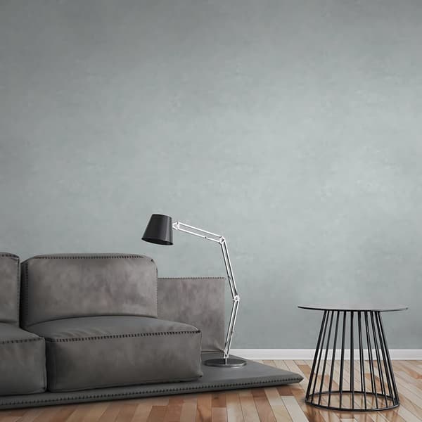 Non woven-tapet uni kulör Profhome 362076-GU lätt texturerad matt färg grå 5,33 m2