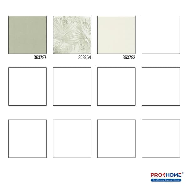 Non woven-tapet uni kulör Profhome 363787-GU texturerad matt färg grön 5,33 m2