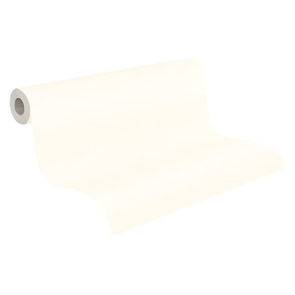 Non woven-tapet uni kulör Profhome 363791-GU lätt texturerad matt färg vit 5,33 m2