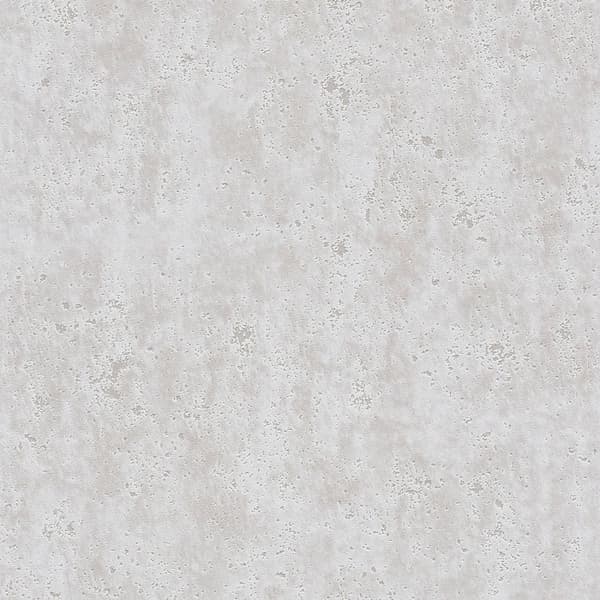 Non woven-tapet uni kulör Profhome 366001-GU lätt texturerad matt färg grå 5,33 m2