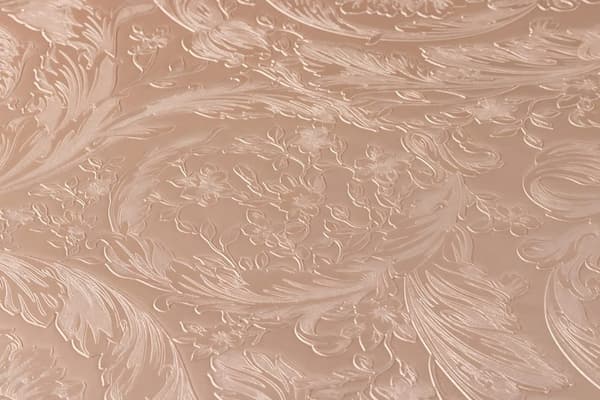 Non woven-tapet barock Profhome 366922-GU texturerad glansigt färg koppar 7,04 m2
