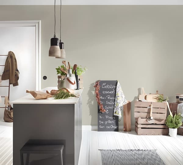 Non woven-tapet uni kulör Profhome 367134-GU lätt texturerad matt färg grå 5,33 m2