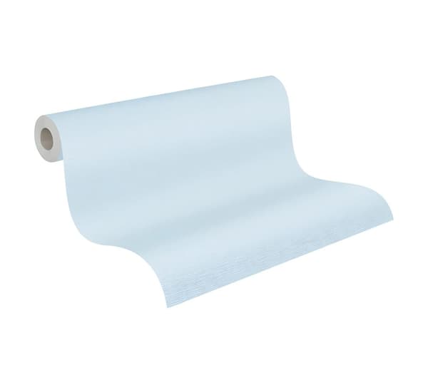 Non woven-tapet uni kulör Profhome 367135-GU lätt texturerad matt färg blå 5,33 m2
