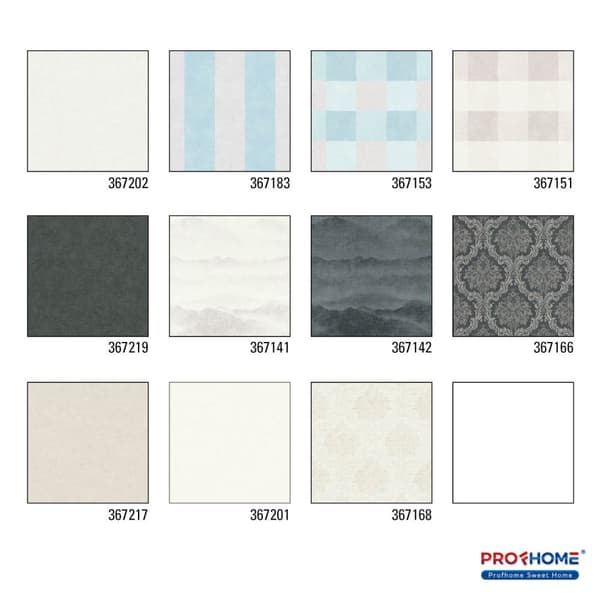 Non woven-tapet uni kulör Profhome 367202-GU lätt texturerad matt färg grå 5,33 m2