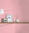 Miniatyrbild 5 av 6: Non woven-tapet uni kulör Profhome 367208-GU lätt texturerad matt färg rosa 5,33 m2