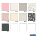 Miniatyrbild 6 av 6: Non woven-tapet uni kulör Profhome 367208-GU lätt texturerad matt färg rosa 5,33 m2