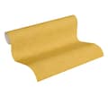 Miniatyrbild 2 av 6: Non woven-tapet uni kulör Profhome 367213-GU lätt texturerad matt färg gul 5,33 m2