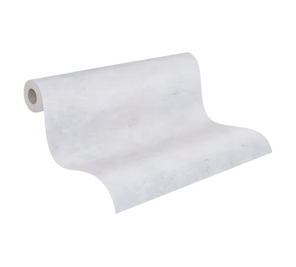 Non woven-tapet uni kulör Profhome 369114-GU lätt texturerad matt färg grå 5,33 m2