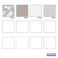 Miniatyrbild 5 av 5: Non woven-tapet blomster Profhome 369214-GU lätt texturerad matt färg grå vit 5,33 m2