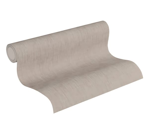 Non woven-tapet uni kulör Profhome 369224-GU lätt texturerad matt färg beige 5,33 m2