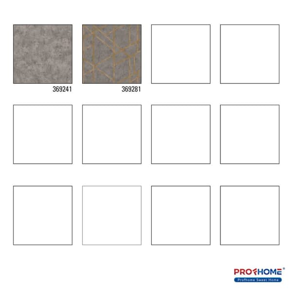 Non woven-tapet uni kulör Profhome 369241-GU lätt texturerad matt färg grå 5,33 m2