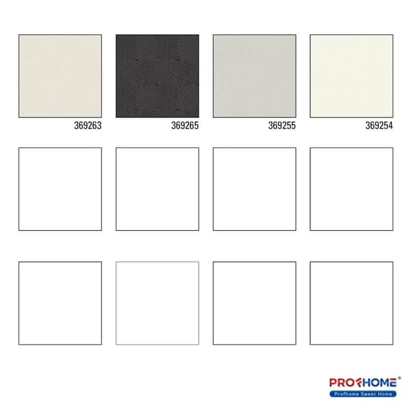 Non woven-tapet geometrisk Profhome 369263-GU lätt texturerad matt färg grädde pärla beige 5,33 m2