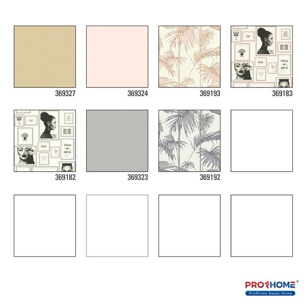 Non woven-tapet uni kulör Profhome 369327-GU lätt texturerad matt färg grädde 5,33 m2