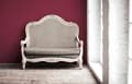 Miniatyrbild 6 av 7: Non woven-tapet design Profhome 369731-GU lätt texturerad matt färg violett röd orange 5,33 m2