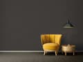 Miniatyrbild 4 av 7: Non woven-tapet ton sur ton Profhome 369742-GU lätt texturerad matt färg brun svart brons 5,33 m2