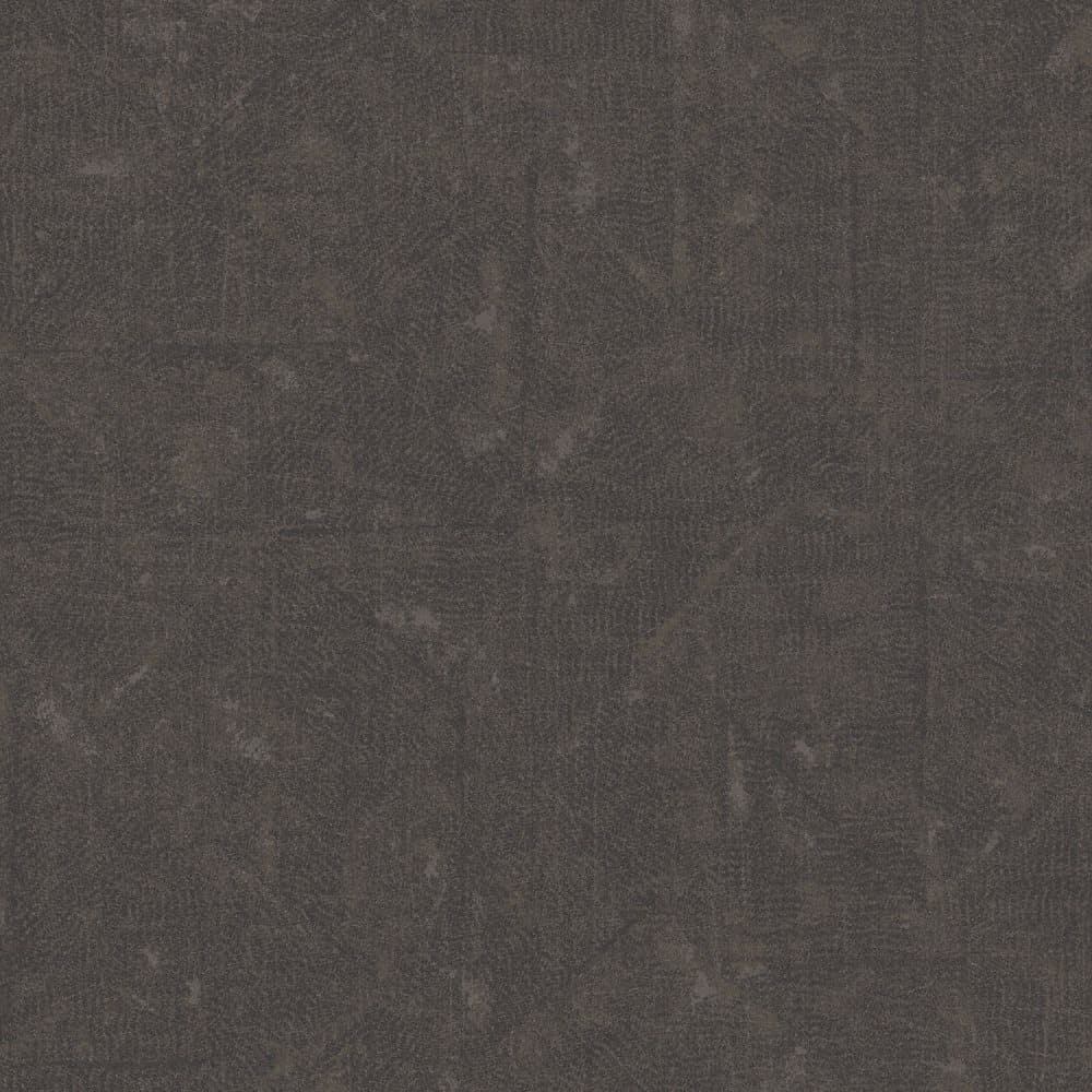 Non woven-tapet ton sur ton Profhome 369742-GU lätt texturerad matt färg brun svart brons 5,33 m2