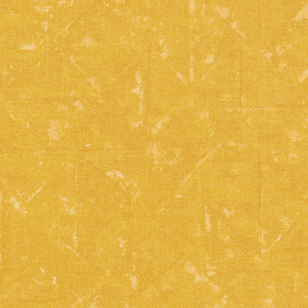 Non woven-tapet ton sur ton Profhome 369744-GU lätt texturerad matt färg gul 5,33 m2