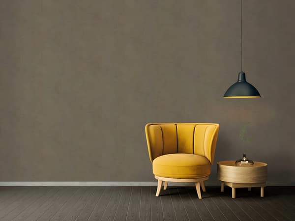 Non woven-tapet ton sur ton Profhome 369748-GU lätt texturerad matt färg brun brons grå 5,33 m2