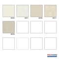 Miniatyrbild 7 av 7: Non woven-tapet uni kulör Profhome 369764-GU lätt texturerad matt färg vit 5,33 m2