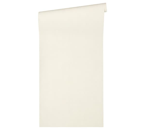 Non woven-tapet uni kulör Profhome 369764-GU lätt texturerad matt färg vit 5,33 m2