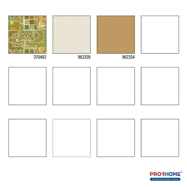 Non woven-tapet design Profhome 370482-GU lätt texturerad glansigt mönster matt bakgrund färg guld grön brun 7,04 m2