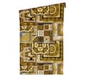 Miniatyrbild 2 av 6: Non woven-tapet design Profhome 370483-GU lätt texturerad matt mönster blank bakgrund färg guld silver svart vit 7,04 m2