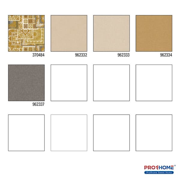 Non woven-tapet design Profhome 370484-GU lätt texturerad glansigt mönster matt bakgrund färg guld silver grå grädde 7,04 m2