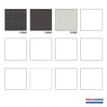 Miniatyrbild 6 av 6: Non woven-tapet ornament Profhome 370494-GU slät glansigt mönster matt bakgrund färg silver svart 7,04 m2