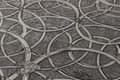 Miniatyrbild 3 av 6: Non woven-tapet ornament Profhome 370495-GU slät glansigt mönster matt bakgrund färg silver grå 7,04 m2