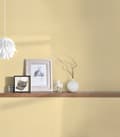 Miniatyrbild 5 av 6: Non woven-tapet uni kulör Profhome 370507-GU lätt texturerad matt mönster blank bakgrund färg gul 7,04 m2