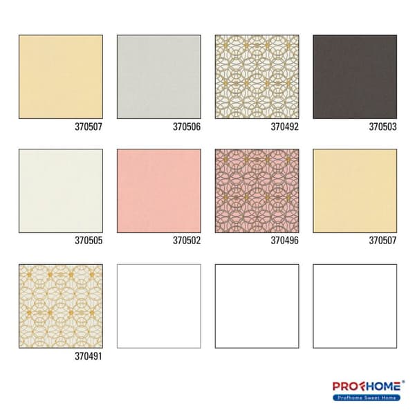 Non woven-tapet uni kulör Profhome 370507-GU lätt texturerad matt mönster blank bakgrund färg gul 7,04 m2