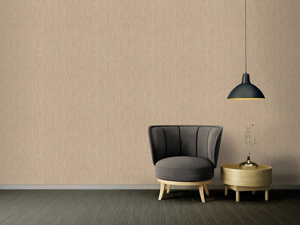 Non woven-tapet trä utseende Profhome 370522-GU lätt texturerad matt färg beige brun 7,04 m2